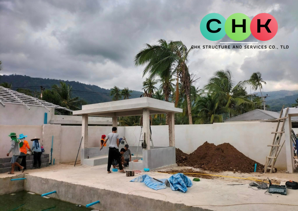 Villa Renovation in Koh Samui by CHK Company