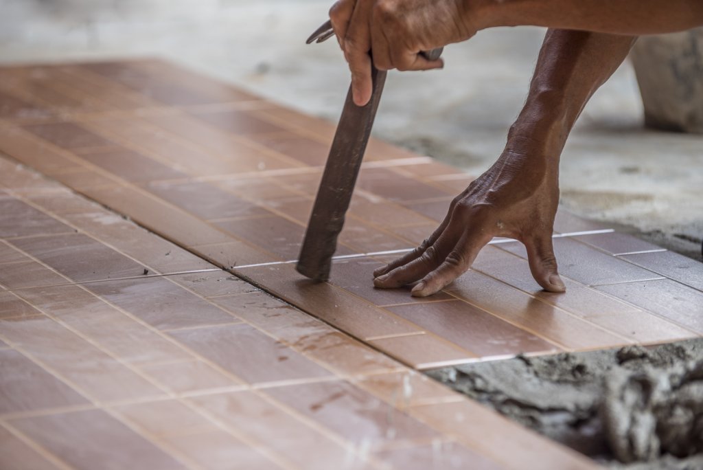Professional tile installation and waterproofing on Koh Samui by CHK / Samui Fixit